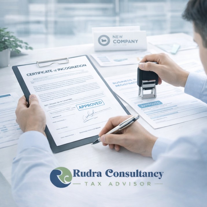 Signing the business formation documents