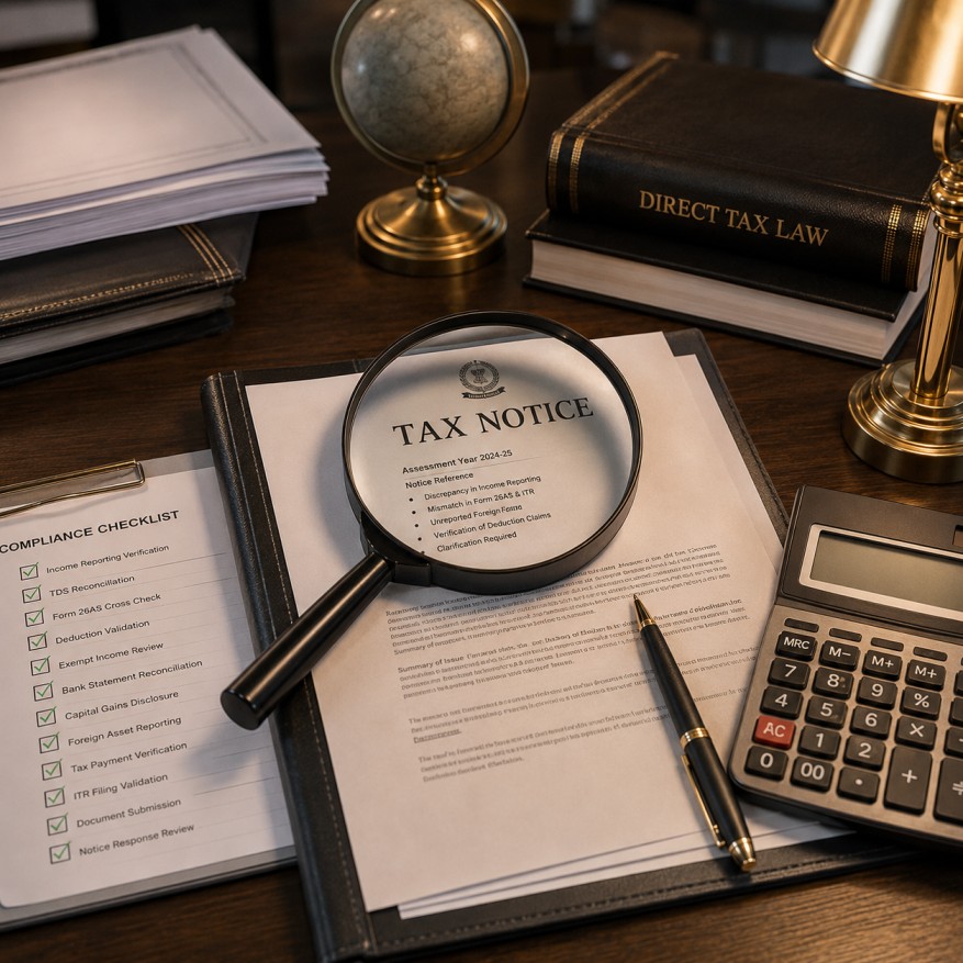 Income Tax Notice Response and Compliance Support Services